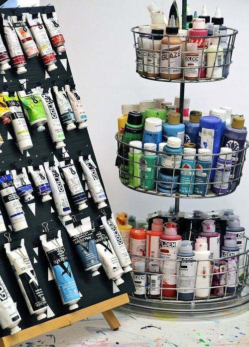DIY Art Supply Organizer
 Kunstzubehör lagern und organisieren 6 Möglichkeiten
