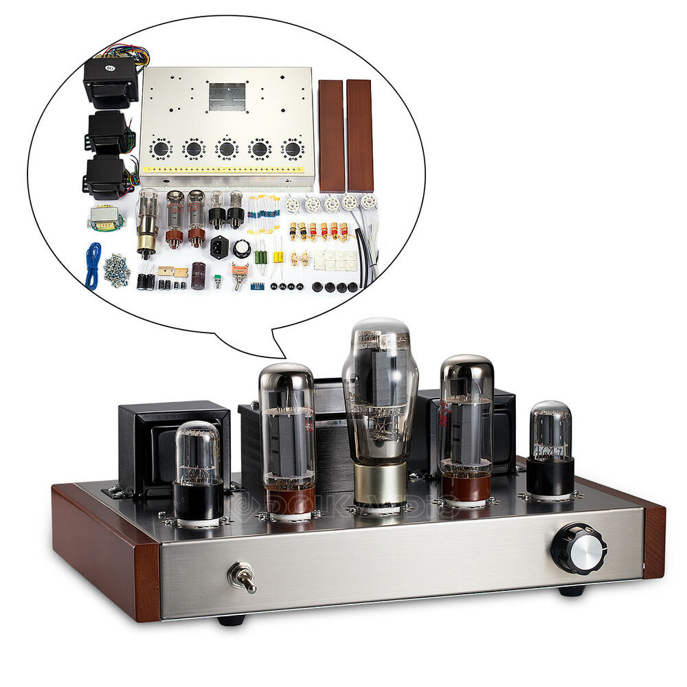 DIY Audio Amplifier Kits
 EL34 Valve Tube Amplifier Stereo HiFi Single ended