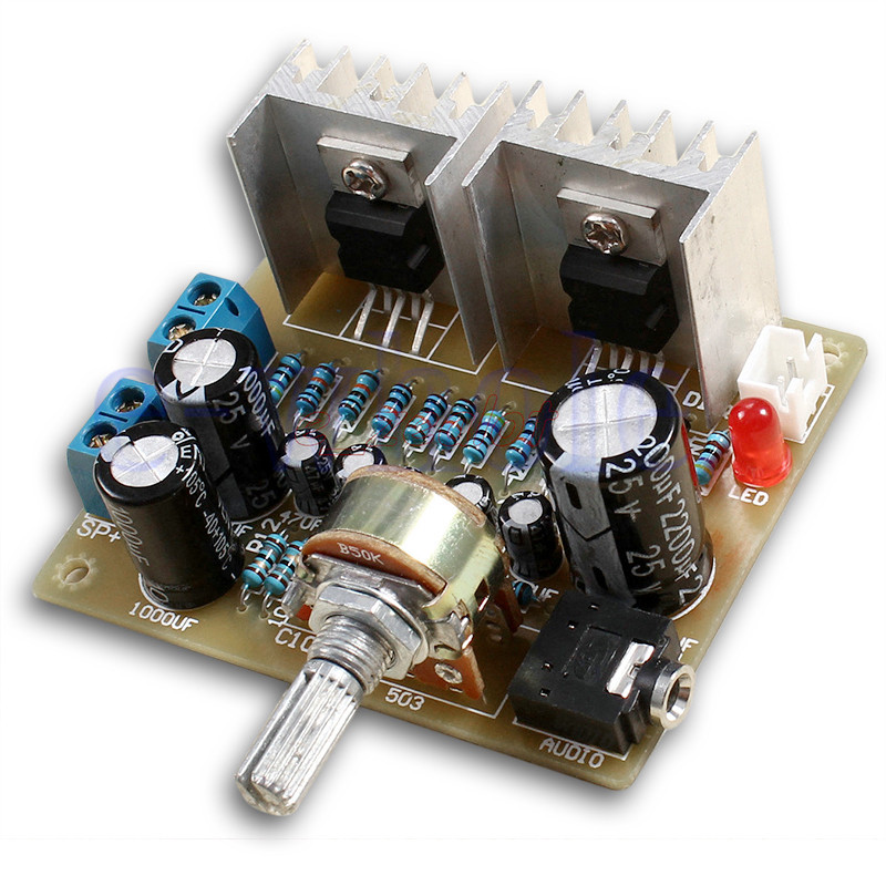 DIY Audio Amplifier Kits
 DIY Kit 2 0 Dual Channel TDA2030A Power Amplifier Module