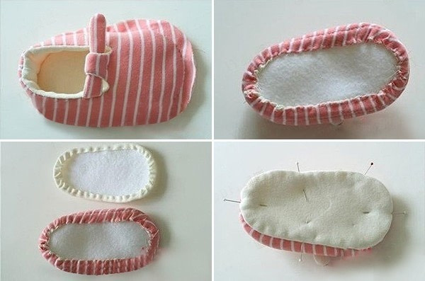 DIY Baby Booties
 Diy Cute Baby Shoes For Girls · How To Make A Baby Booties