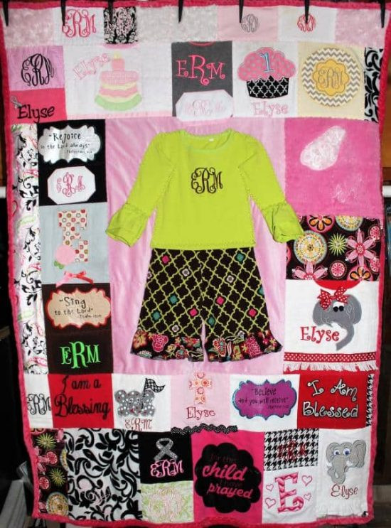 DIY Baby Clothing
 DIY Baby Clothes Memory Quilt Pattern Video Tutorial