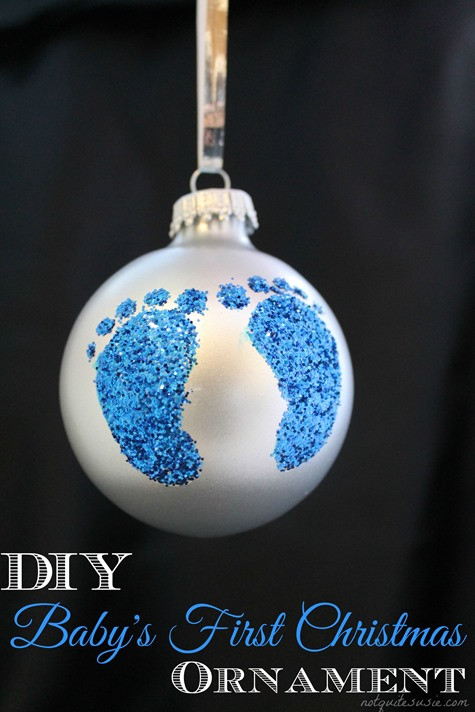 DIY Baby First Christmas Ornament
 10 Creative Baby Keepsake Ideas Pretty My Party