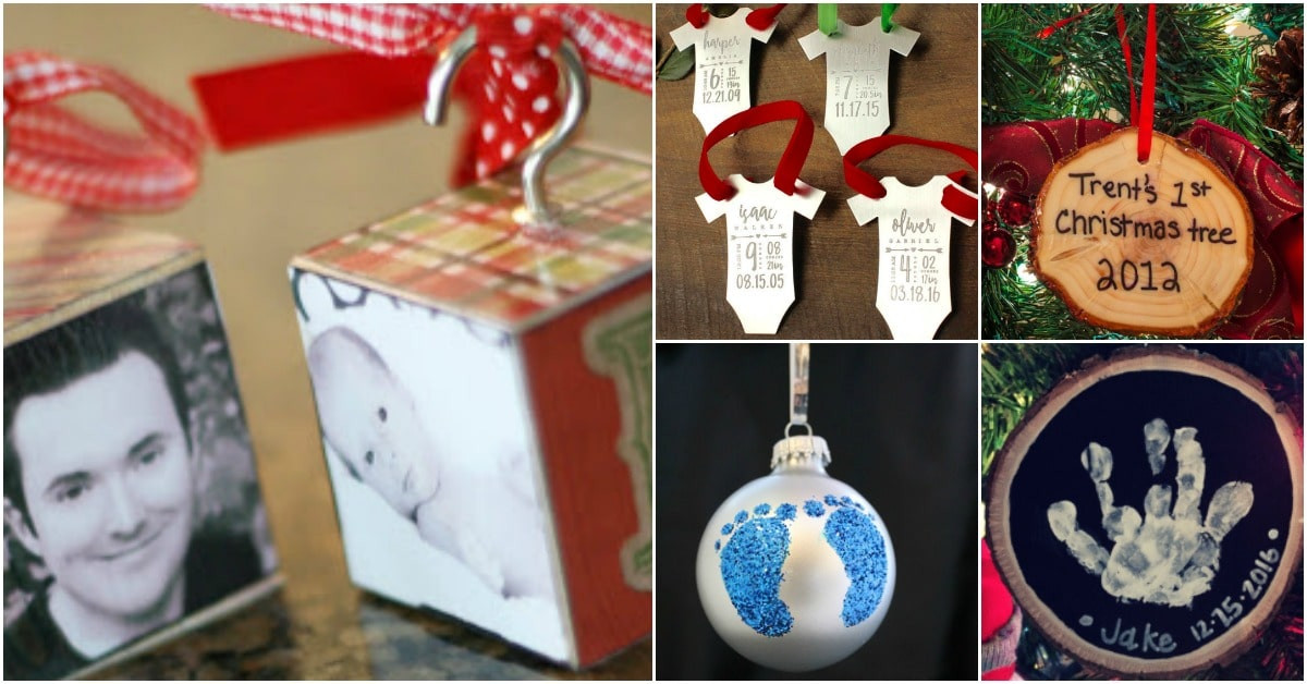 DIY Baby First Christmas Ornament
 10 Memorable DIY Baby’s First Christmas Ornaments DIY