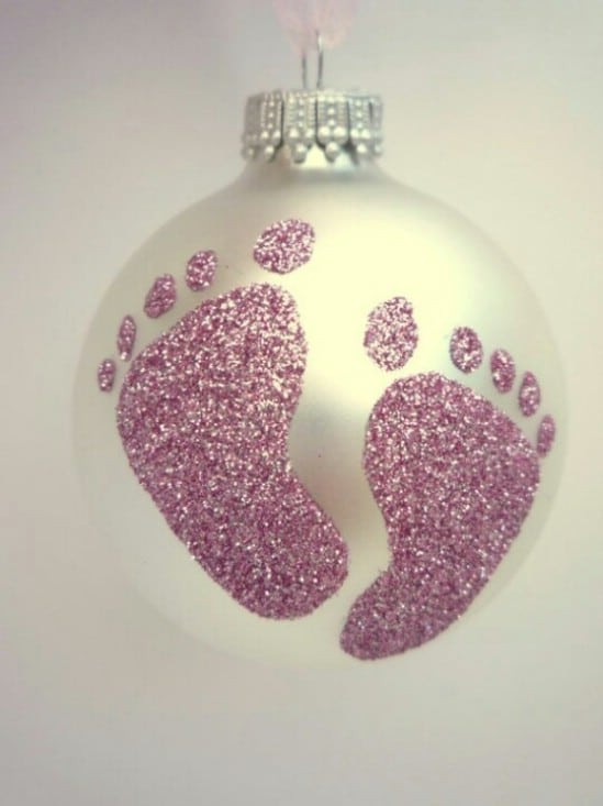 DIY Baby First Christmas Ornament
 15 Easy And Festive DIY Christmas Ornaments DIY & Crafts