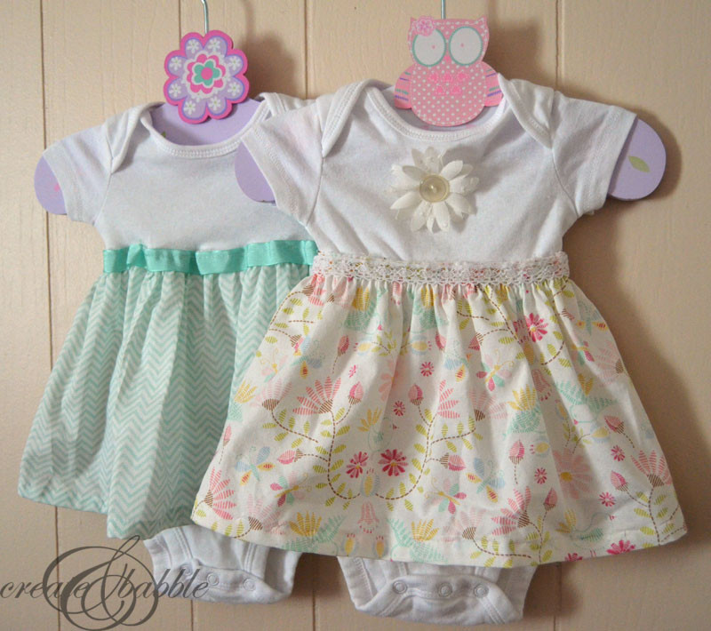 Diy Baby Girl Clothes
 DIY esie Dresses Create and Babble