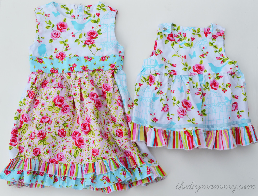 Diy Baby Girl Clothes
 Sew Vintage Inspired Easter Dresses for Baby and Big