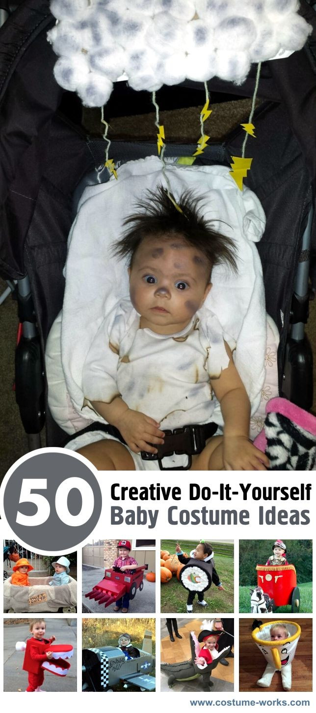 DIY Baby Halloween Costume
 50 Creative DIY Baby Costume Ideas