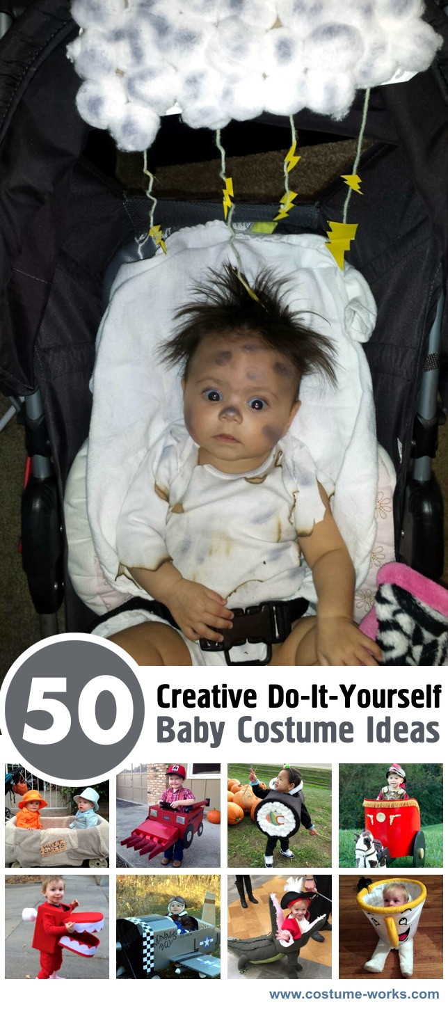 DIY Baby Halloween Costumes
 50 Creative DIY Baby Costume Ideas