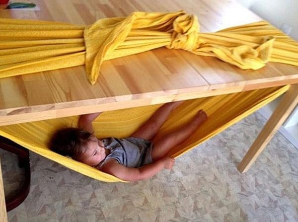 DIY Baby Hammock
 18 Awesome Ideas That All Parents Should Know