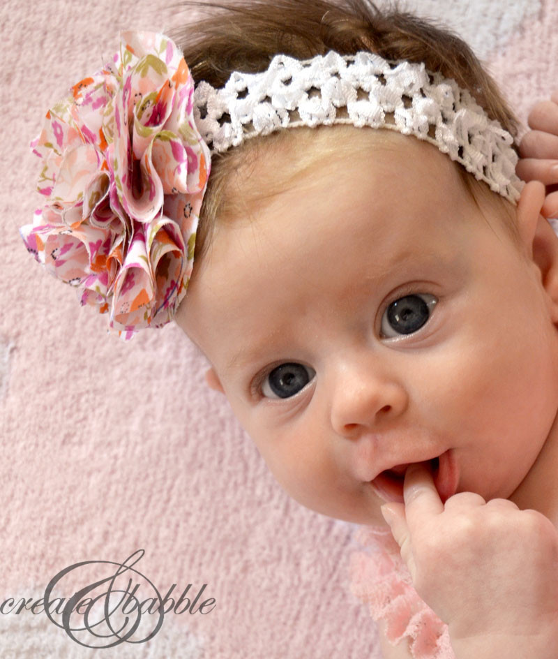 DIY Baby Headband
 DIY esie Dresses Create and Babble