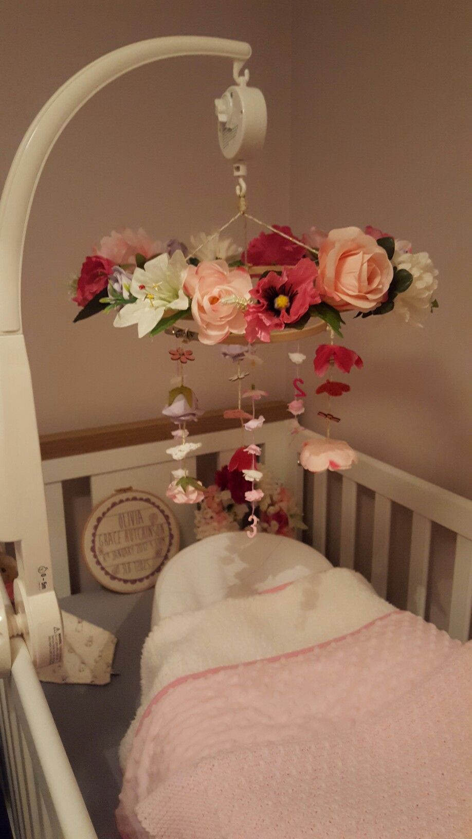 DIY Baby Rooms
 DIY Woodland Nursery Mobile for baby girls room