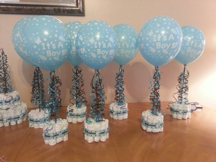 Diy Baby Shower Centerpieces For Boy
 Babyshower centerpiece My creations