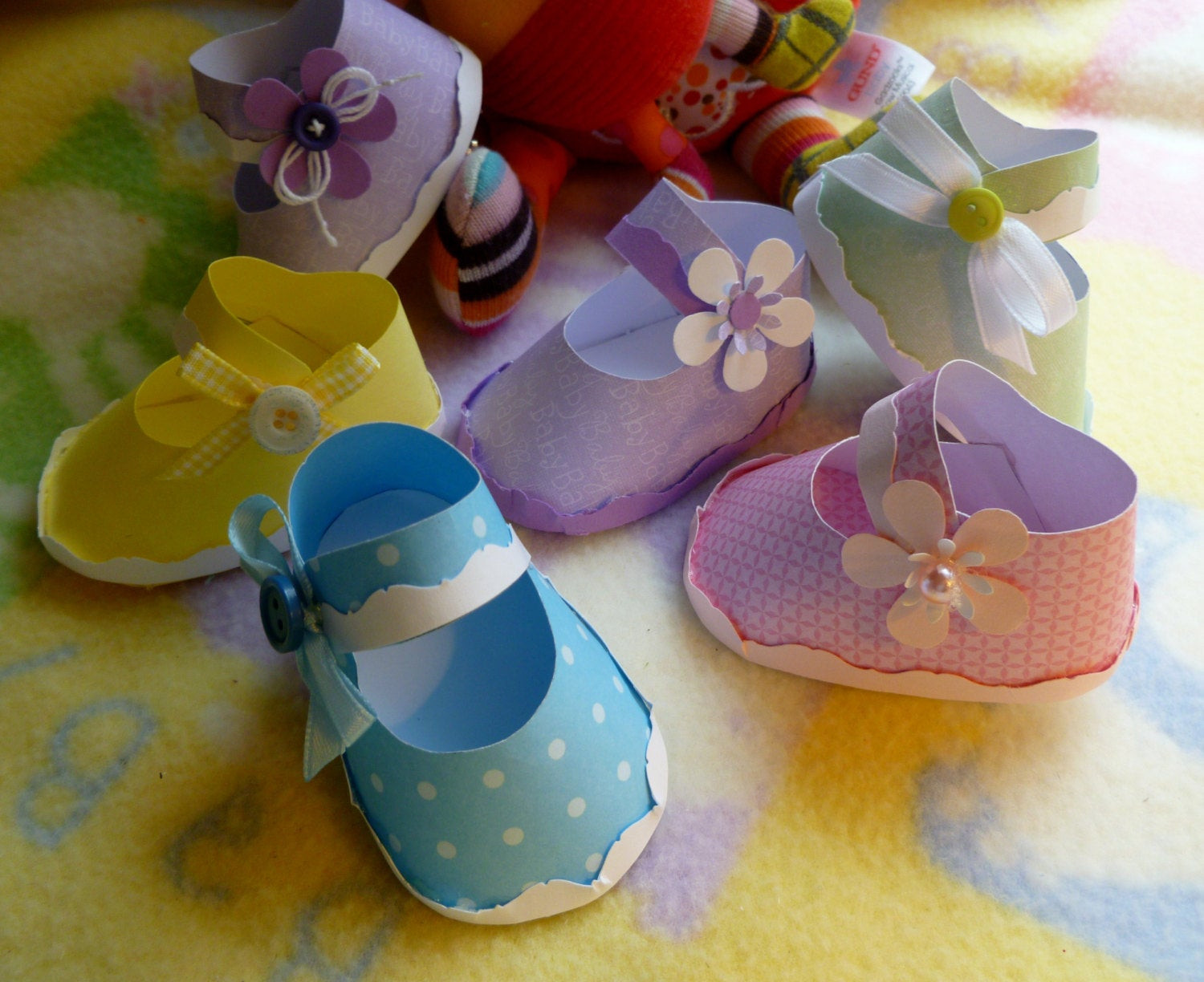 DIY Baby Shower Corsages
 Baby Shower Corsage Mom to Be Corsage Handmade Paper Baby