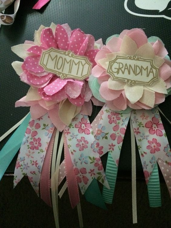DIY Baby Shower Corsages
 17 DIY Baby Shower Ideas for a Girl