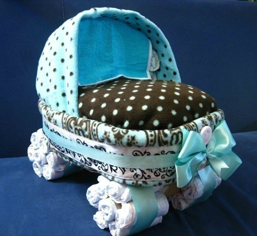 Diy Baby Shower Gift Ideas For Boys
 DIY Baby Shower Gift Diaper Bassinet