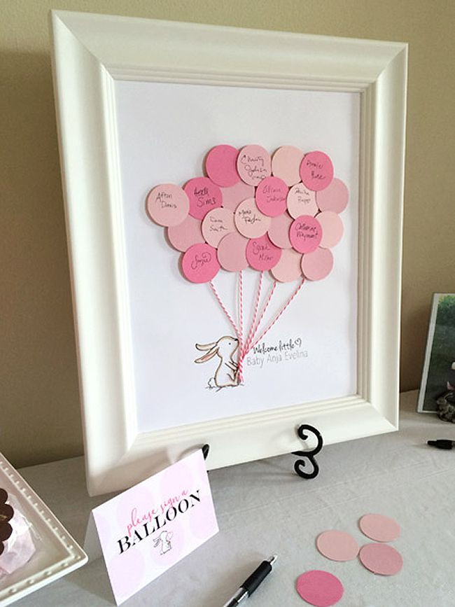 DIY Baby Shower Guest Book
 20 DIY Ideas for the Best Baby Shower Ever