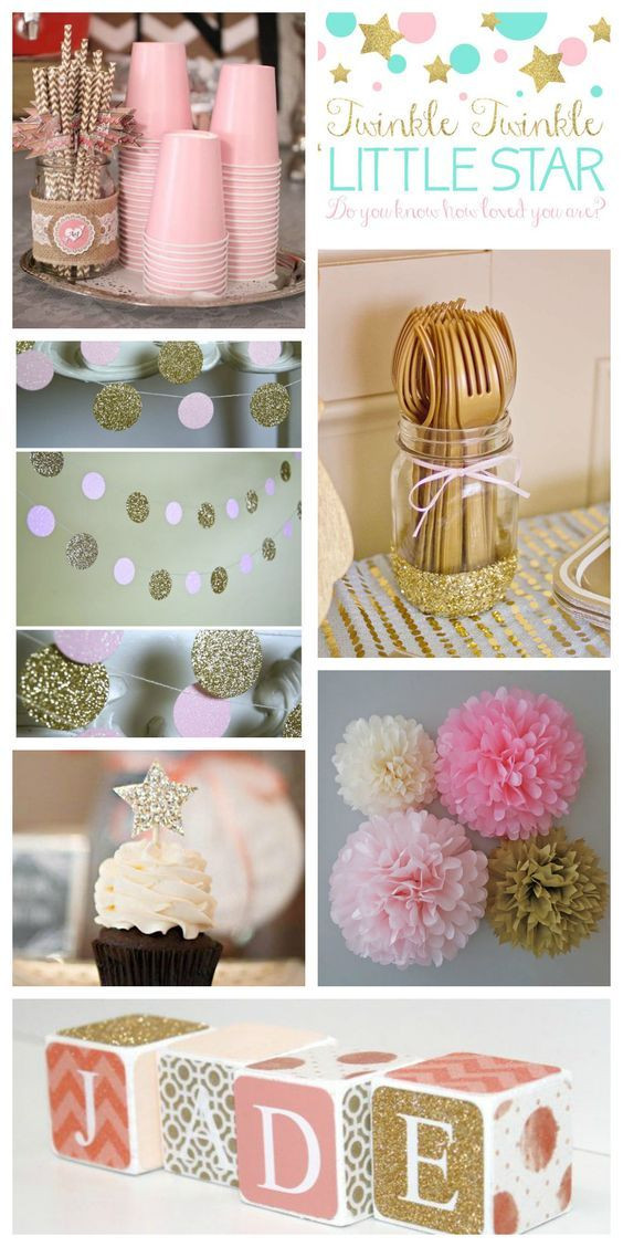 Diy Baby Shower Ideas For Girl
 Twinkle theme DIY Baby Shower Ideas for a Girl