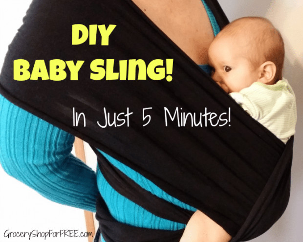 DIY Baby Sling
 DIY Baby Sling In 5 Minutes