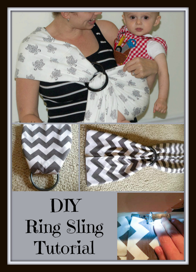 DIY Baby Sling
 DIY Ring Sling Tutorial The Un Coordinated Mommy