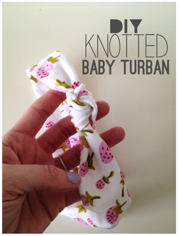 DIY Baby Turban Headbands
 DIY Baby Headband Will be making tons of these if we have