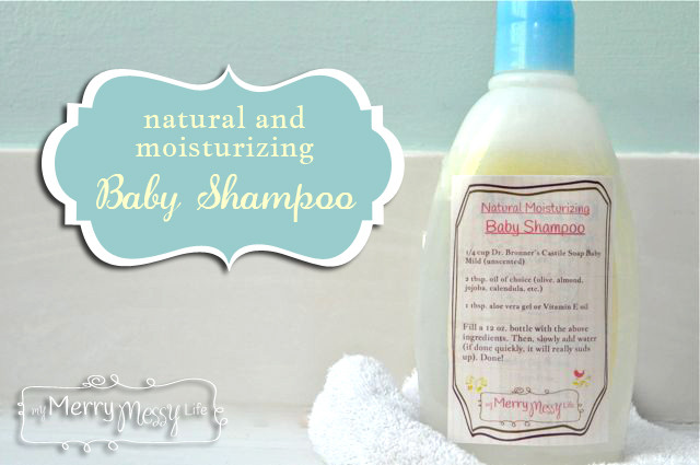 DIY Baby Wash
 Homemade Natural Shampoo For Babies