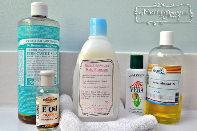 DIY Baby Wash
 Homemade Moisturizing Baby Shampoo and Body Wash Recipe