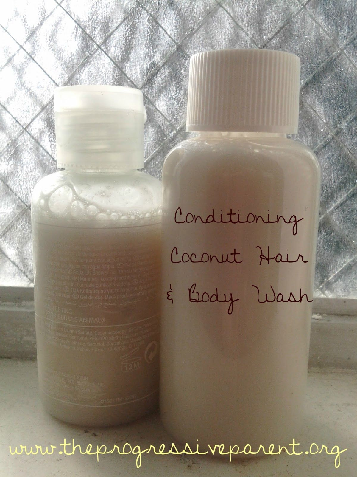 DIY Baby Wash
 Conditioning Coconut Milk Hair & Body Wash Tutorial DIY