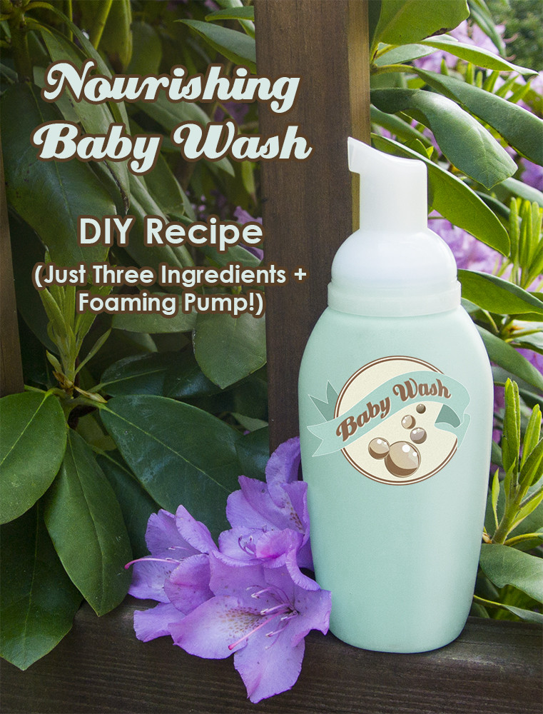 DIY Baby Wash
 DIY Foamng Baby Wash Recipe