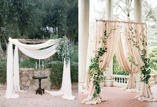 DIY Backdrop For Wedding
 5 Beautiful and Easy DIY Wedding Backdrops