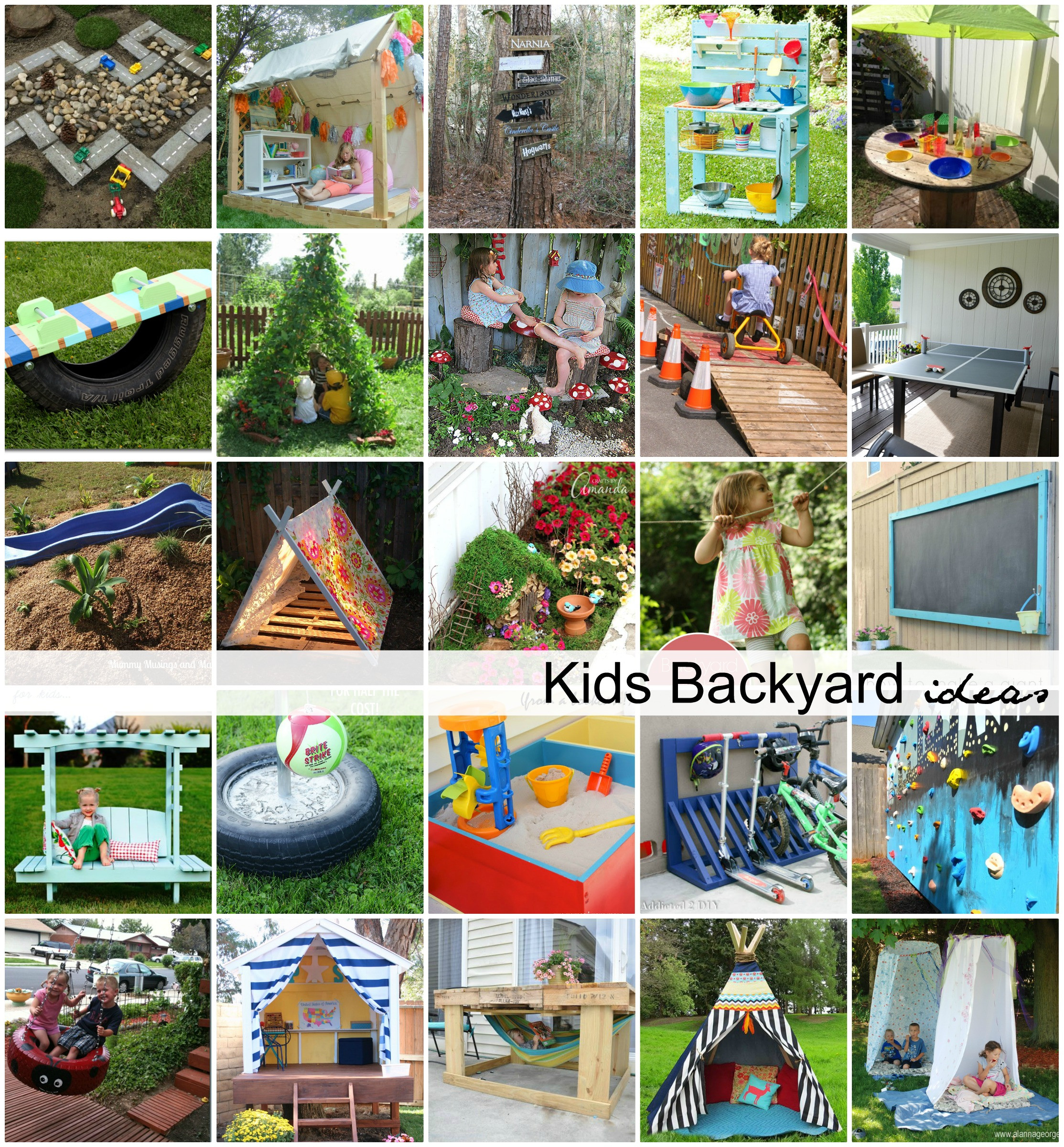 DIY Backyard Ideas For Kids
 DIY Backyard Ideas for Kids The Idea Room