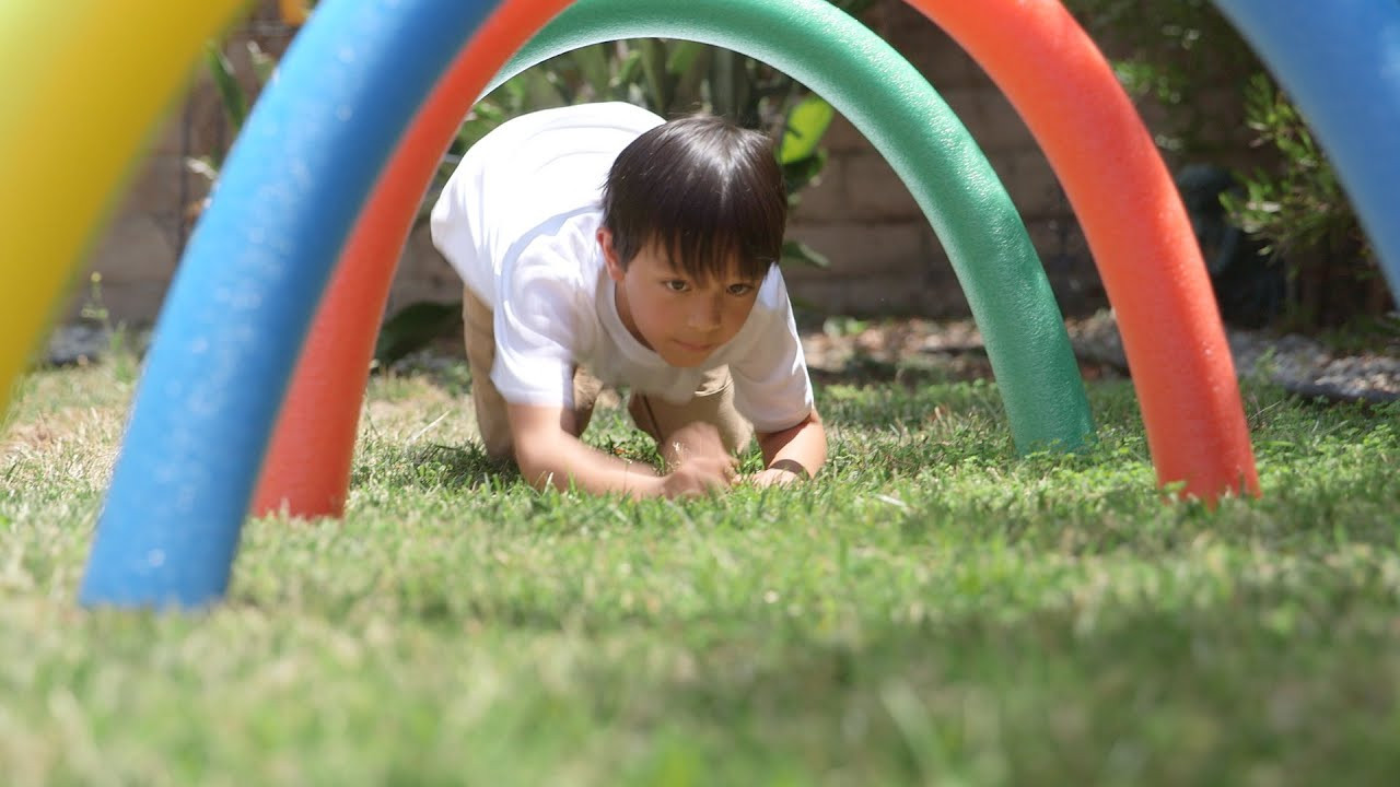 DIY Backyard Ideas For Kids
 The Ultimate DIY Backyard Obstacle Course For Kids