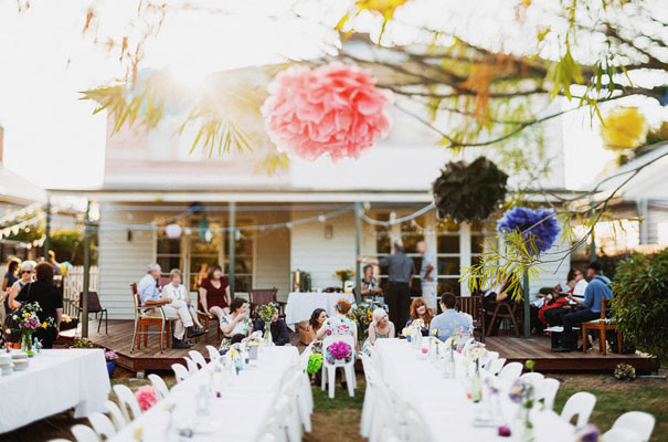 DIY Backyard Wedding
 Hello May · A DIY BACKYARD WEDDING RACHEL JOHNNY