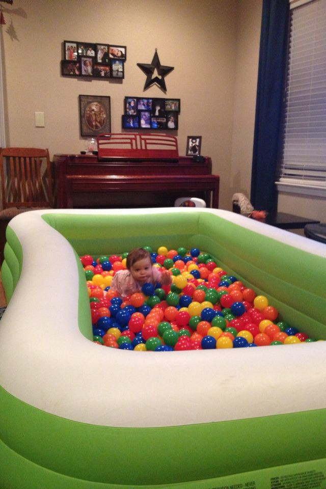 DIY Ball Pit For Toddlers
 DIY ball pit birthday party I looked into renting a ball