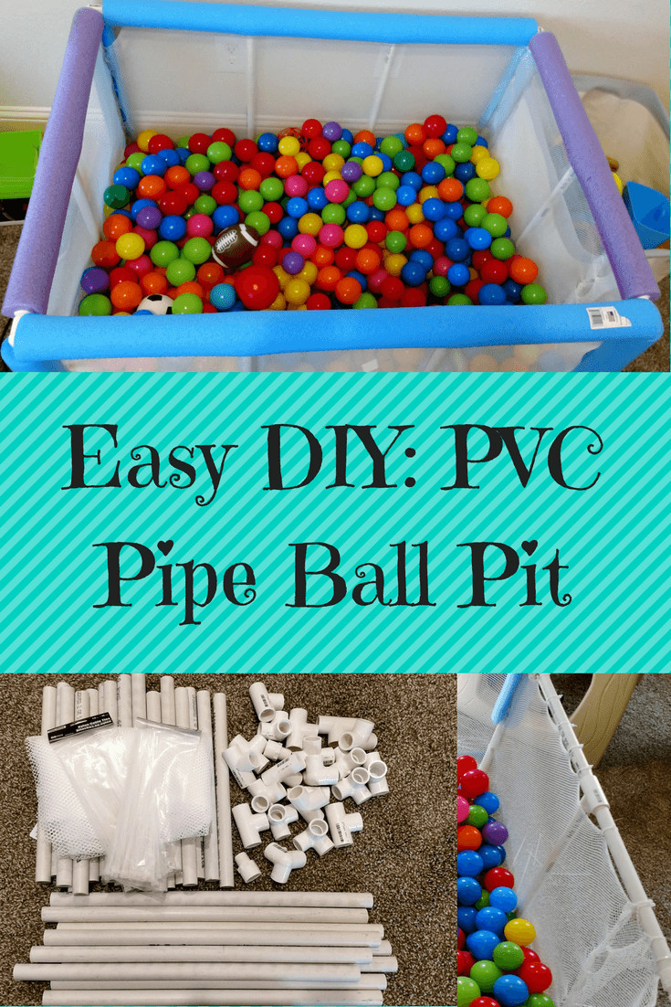 DIY Ball Pit For Toddlers
 DIY Children s Ball Pit Using PVC Pipes