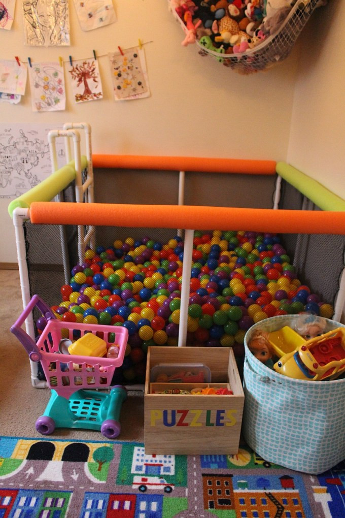 DIY Ball Pit For Toddlers
 DIY PVC Pipe Ball Pit The Northwest Momma