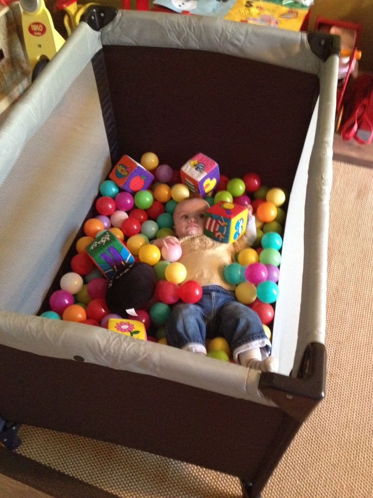 DIY Ball Pit For Toddlers
 1000 images about Ball Pit Ideas for the Classroom and