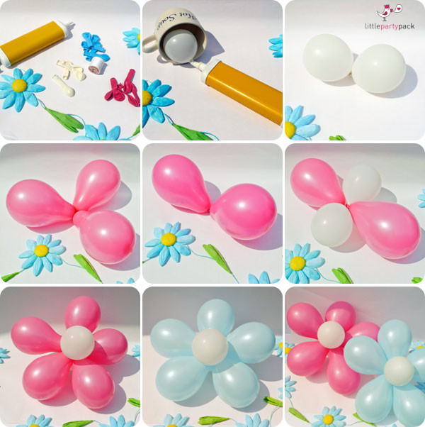 DIY Balloon Decoration
 Make Beautiful DIY Balloon Flower Decoration