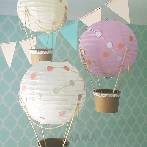 DIY Balloon Decoration
 Whimsical Hot Air Balloon Decoration DIY kit nursery decor