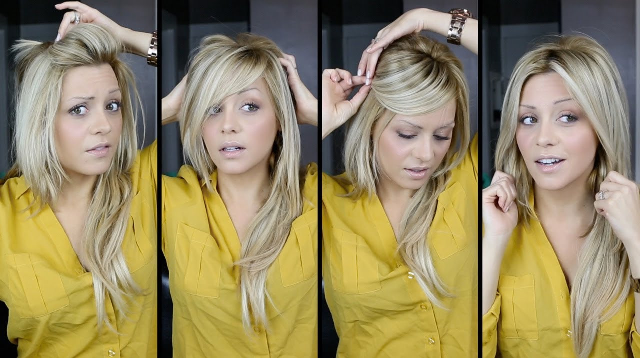 DIY Bangs For Long Hair
 DIY perfect Bangs 4 Ways tutorial video