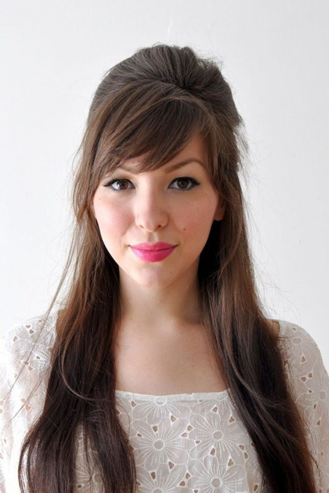 DIY Bangs For Long Hair
 23 fice Appropriate Hairstyles That Take No Time at All