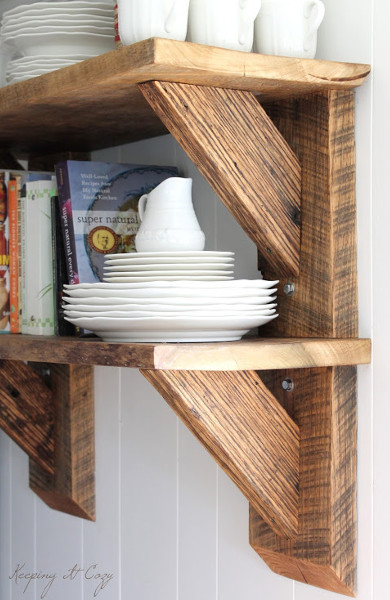 DIY Barn Wood Shelves
 10 Beautiful Scrap Wood Projects in 2019