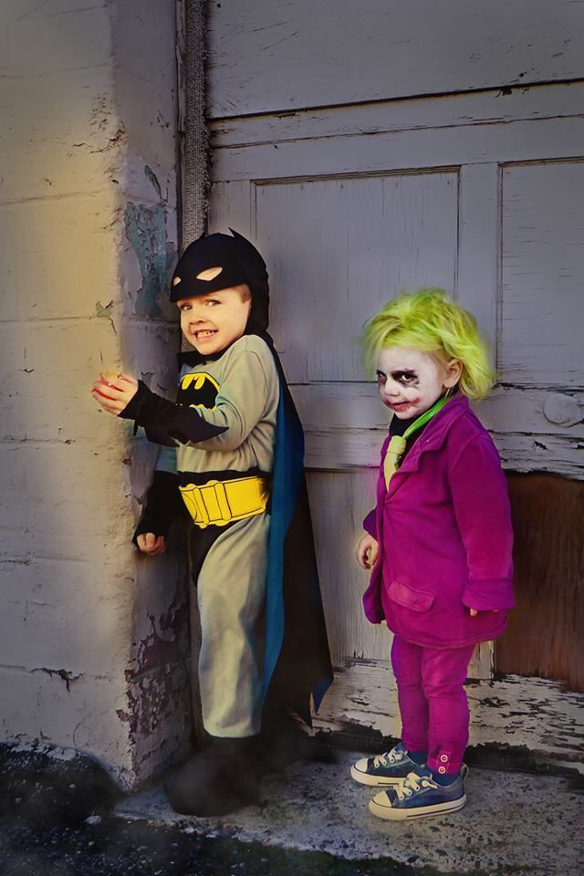 DIY Batman Costume Toddler
 Batman and joker kids costume kids