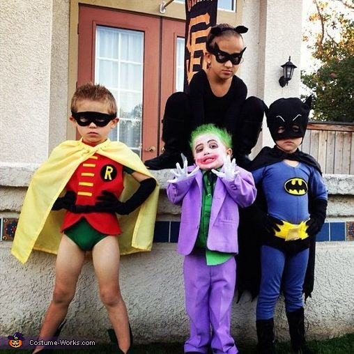 DIY Batman Costume Toddler
 Batman Friends and Enemies Halloween Costume Contest at