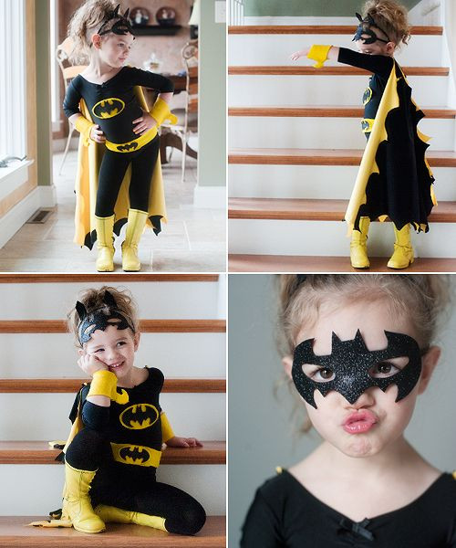 DIY Batman Costume Toddler
 diy batgirl costume 2 Halloween
