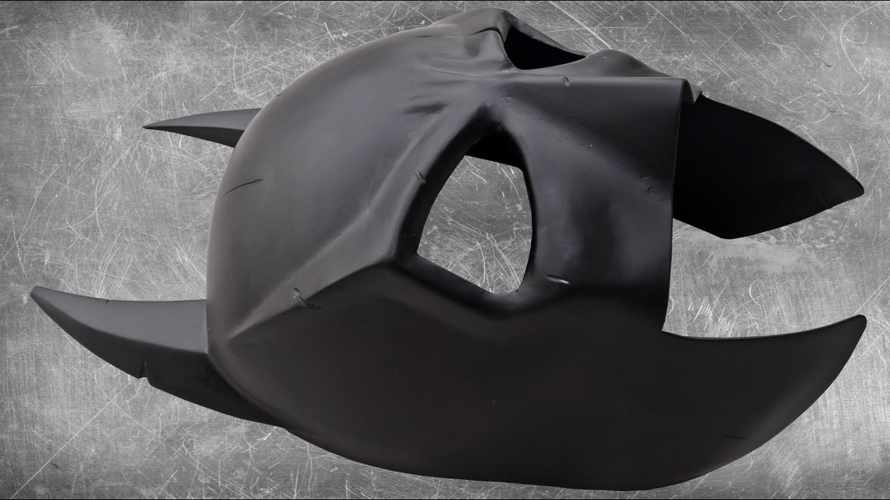 DIY Batman Mask
 making a metal batman mask