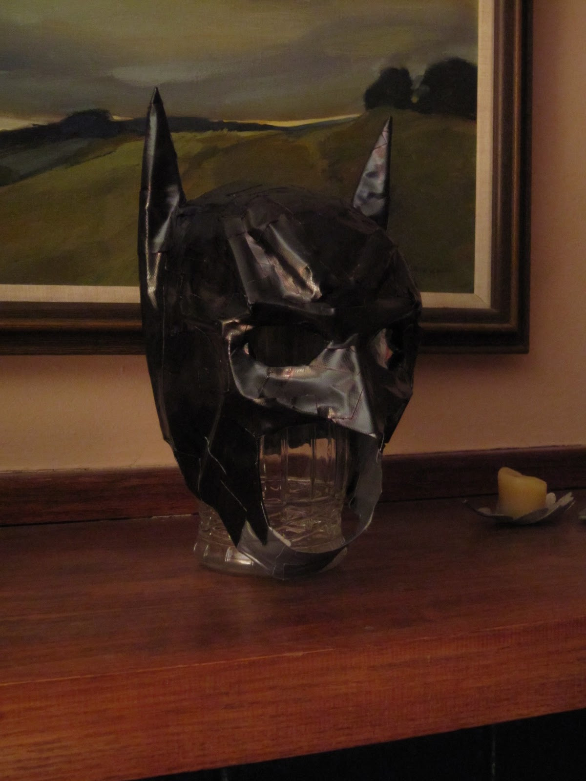 DIY Batman Mask
 Chuck Does Art DIY Batman Costume