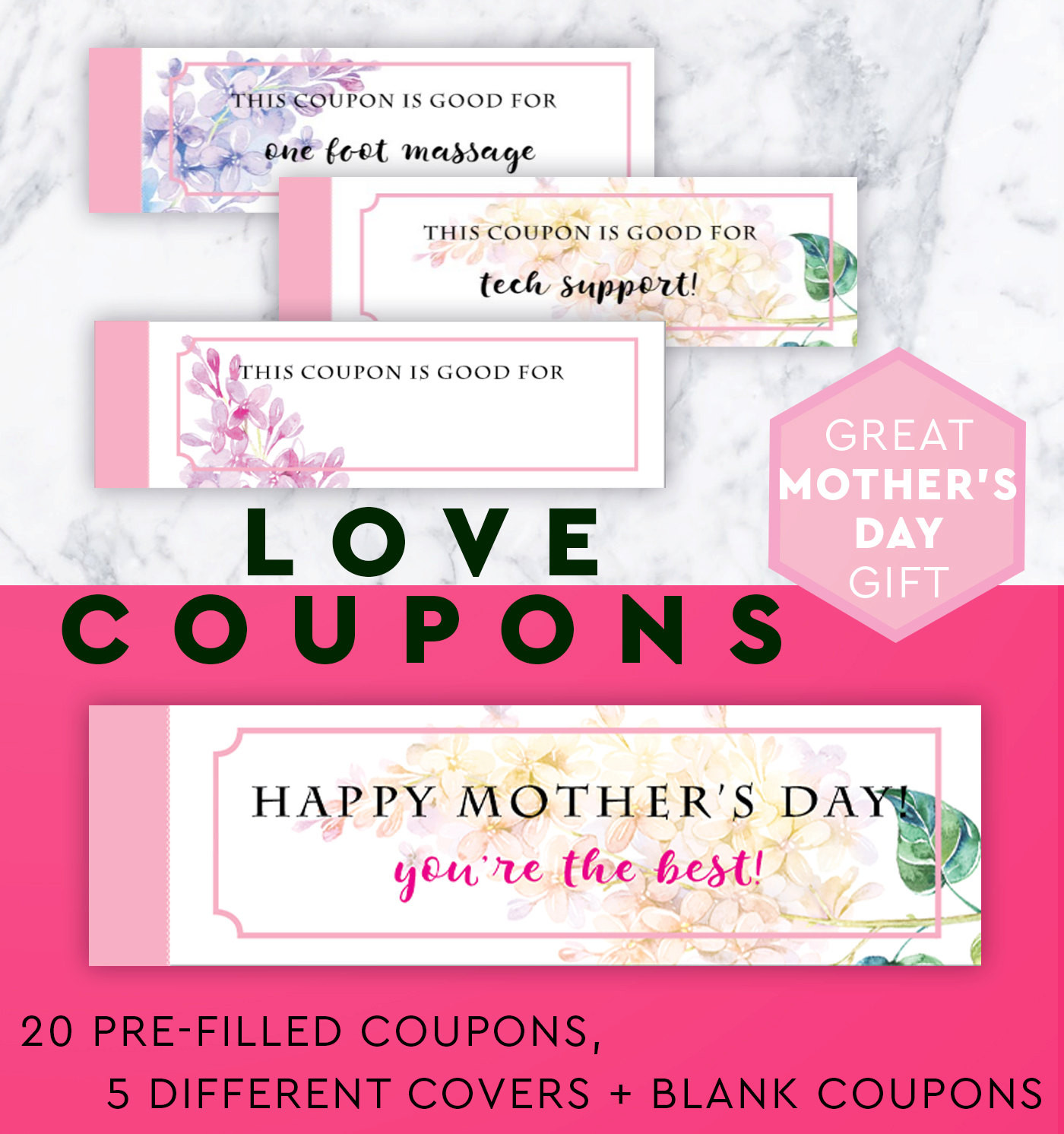 DIY Bday Gifts For Mom
 Coupons For Mom Coupon Book for Mom DIY Gift for Mom