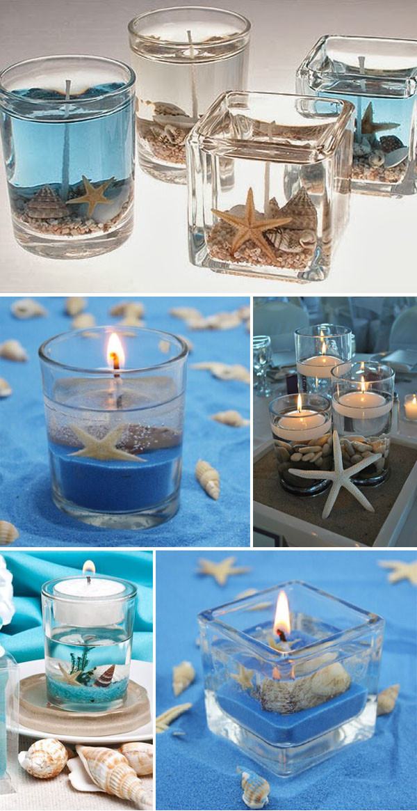Diy Beach Wedding Ideas
 Cheap Decorative Candle Wedding Favors And DIY Candle
