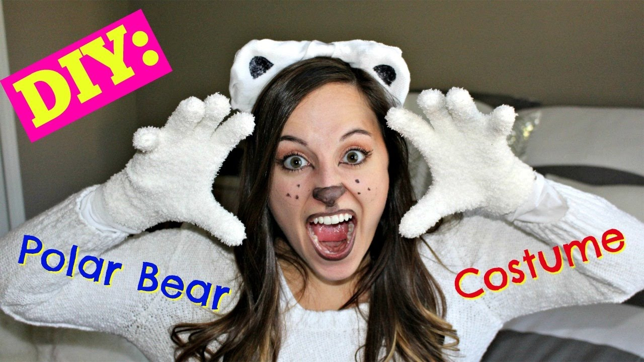 DIY Bear Costume
 DIY Polar Bear Costume