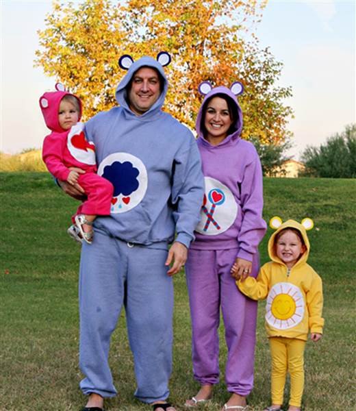 DIY Bear Costume
 Team spirit 13 low cost funny DIY Halloween costumes for